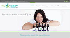 Desktop Screenshot of nuhealthclinic.com